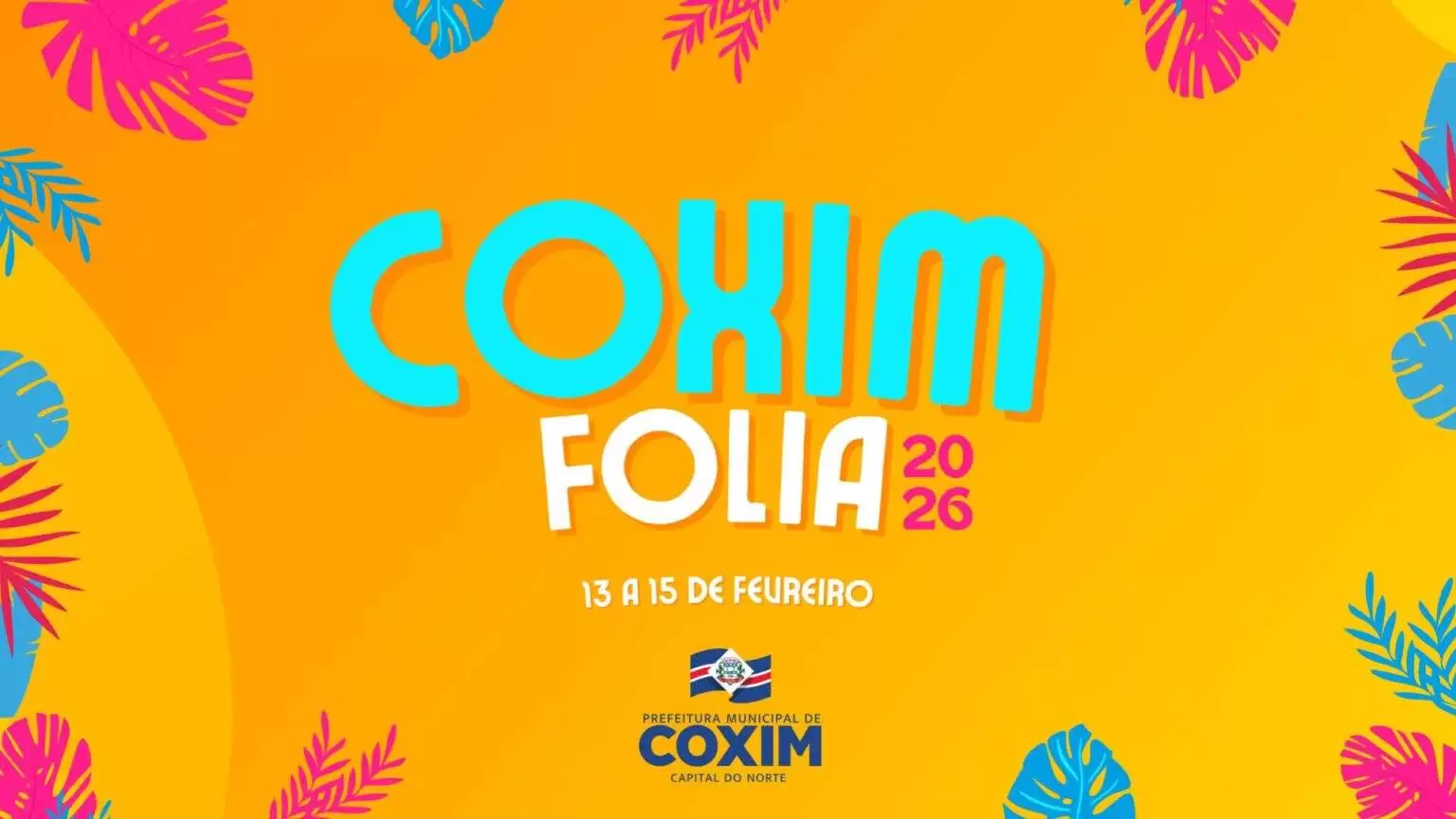 Prefeitura de Coxim lança oficialmente os editais do Coxim Folia 2026