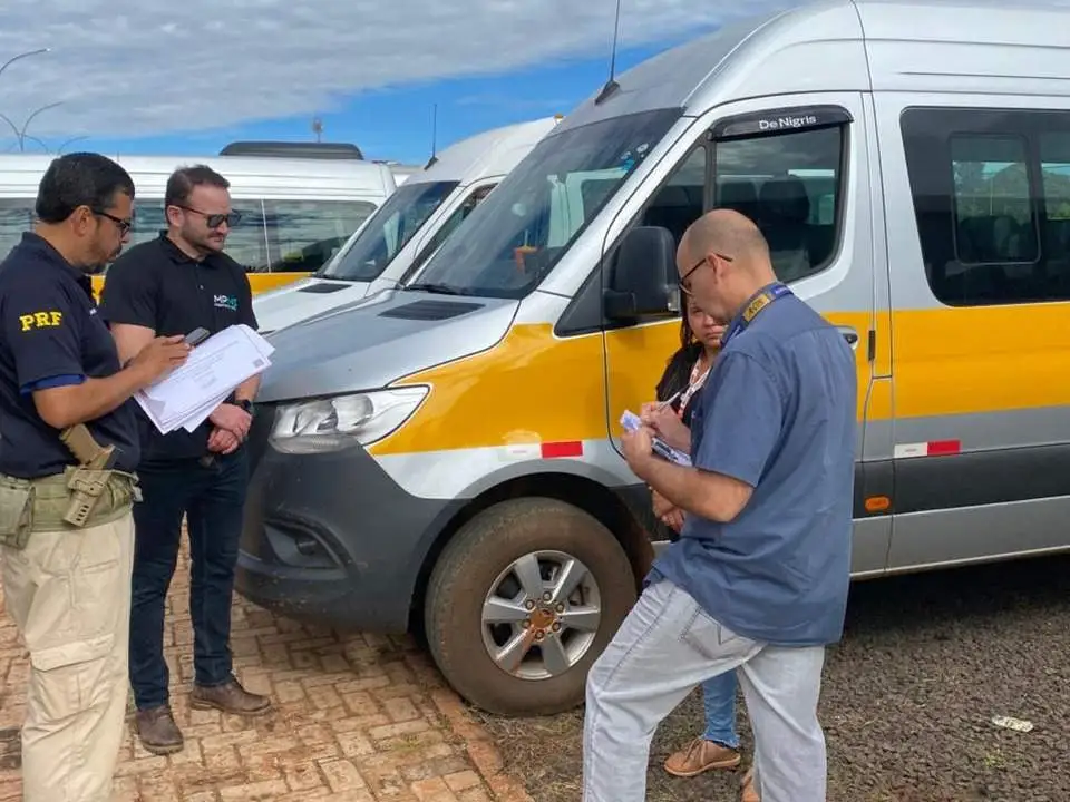 MPMS e TCE-MS realizam fiscalização conjunta no transporte escolar rural de Paraíso das Águas